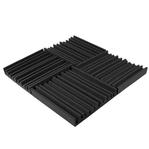 4 PACK  Acoustic Foam Panels 50x50cm | Soundproof Wall Tiles