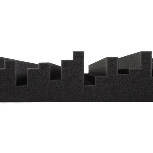 4 PACK  Acoustic Foam Panels 50x50cm | Soundproof Wall Tiles